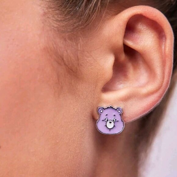 Care Bear Enameled Licensed Character Stud Earrings - Picture 3 of 7